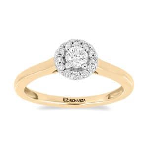 8864 Solitario con diamantes