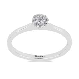 9285 Solitario con diamantes